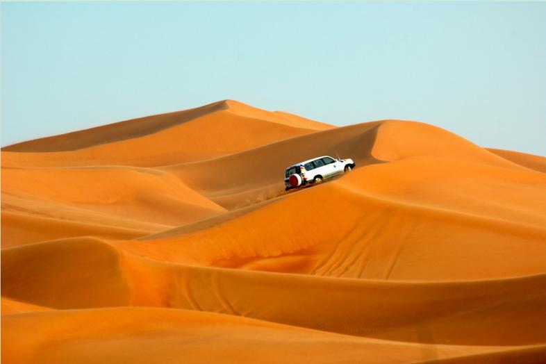 Dubai Evening Safari with pickup by 4x4